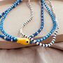 Ceramic Fish Seed Bead Necklace, thumbnail 1 of 10