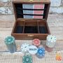 Wooden Mini Game Night Poker Set, thumbnail 7 of 7