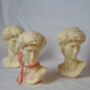Large David Head Statue Soy Wax Candle, thumbnail 5 of 7
