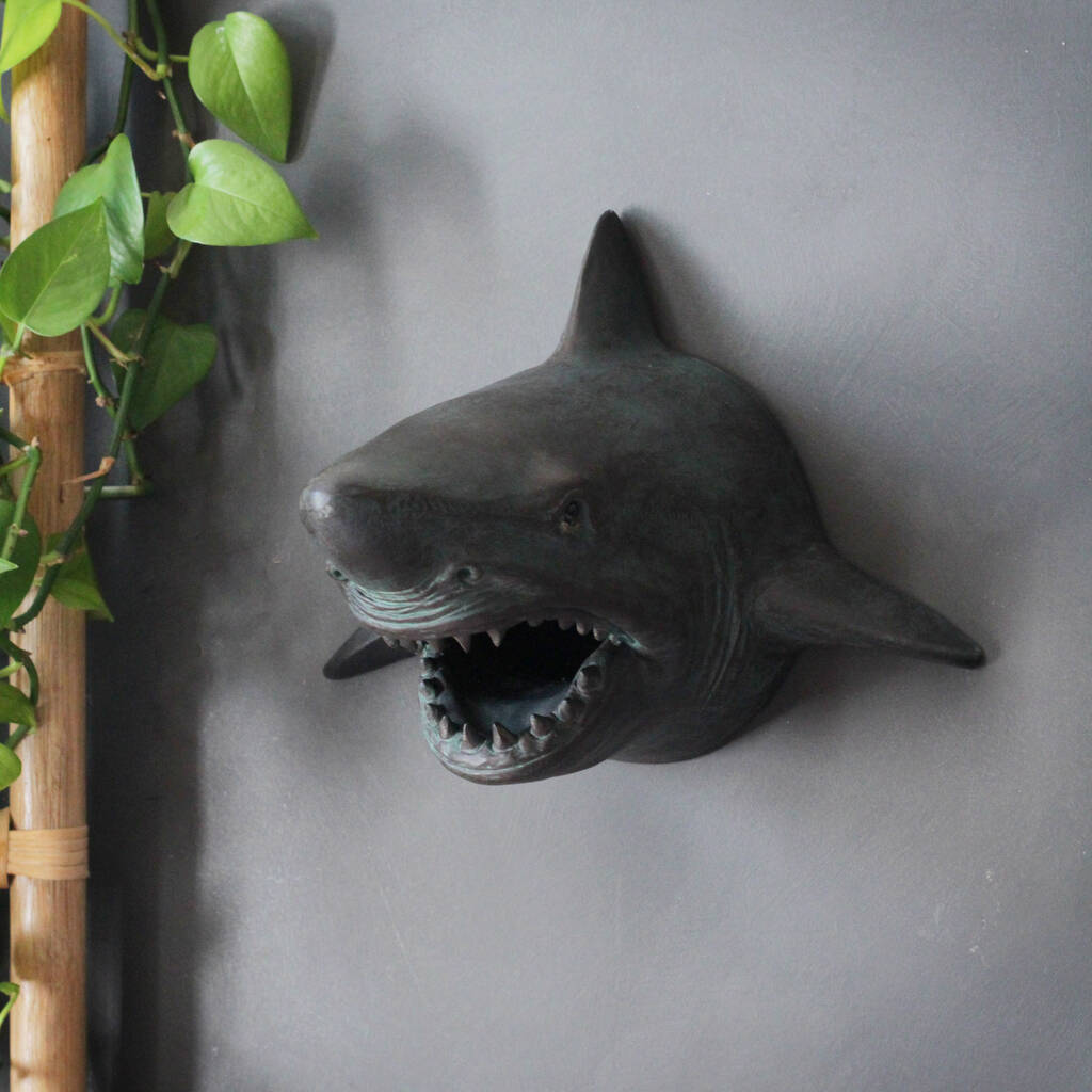 Wall Mounted Shark Head, 1 of 6
