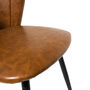 Bourne Tan Brown Set Of Two Dining Chairs, thumbnail 6 of 6
