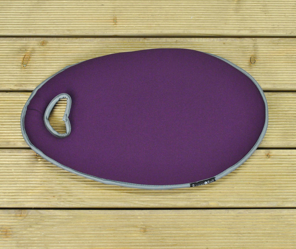 Garden Kneeler Mat In Plum