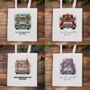 Personalised Christmas Vintage Truck Tote Bag, thumbnail 1 of 10