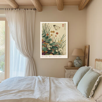 Japanese Butterfly Art Print, 2 of 4