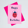 Ladybird Birthday Card, thumbnail 2 of 2