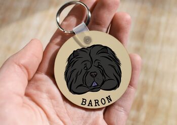 Personalised Chow Chow Keyring, 2 of 6