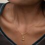 18ct Gold Anchor Charm Necklace, thumbnail 1 of 6