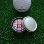 Personalised Initial Union Jack Golf Ball Marker, thumbnail 4 of 4