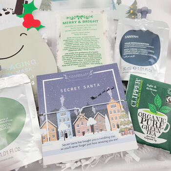 Secret Santa Pamper Letterbox Gift, 2 of 9