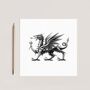 Welsh Dragon Greeting Card, thumbnail 1 of 6