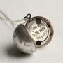 Love You To The Moon And Back Personalised Locket, thumbnail 1 of 7