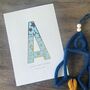 Personalised Letter And Theme Pastel Print, thumbnail 2 of 8