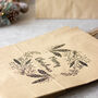 Large Kraft Gift Bags Merry Christmas X Six, thumbnail 4 of 5