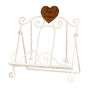 Personalised Vintage Heart Baking Cookbook Stand, thumbnail 2 of 12