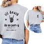 Til Death Do Us Party Hen Party T Shirt, thumbnail 1 of 6