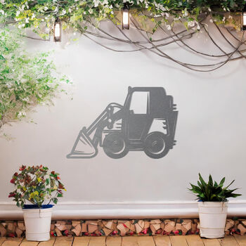 Metal Digger Garden Decor Wall Art Gift For Outdoor Display, 7 of 10