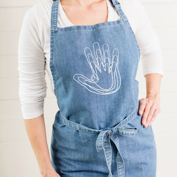 Personalised Apron With Child's Drawing, 4 of 5
