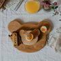 Wooden Bear Breakfast Board And Egg Cup Set, thumbnail 2 of 12