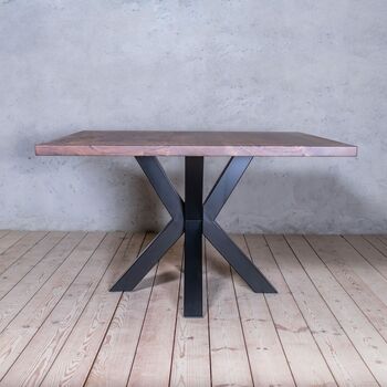 Squere Walnut Table With Spider Legs, 3 of 5