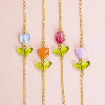 Glass Tulip Bracelet, 2 of 6