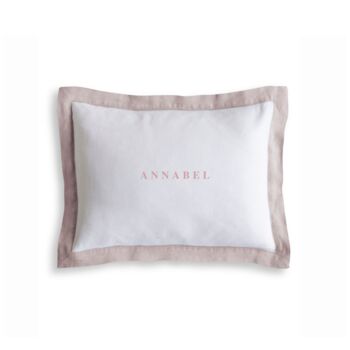 Personalised Name Cushion With French Border, 5 of 5
