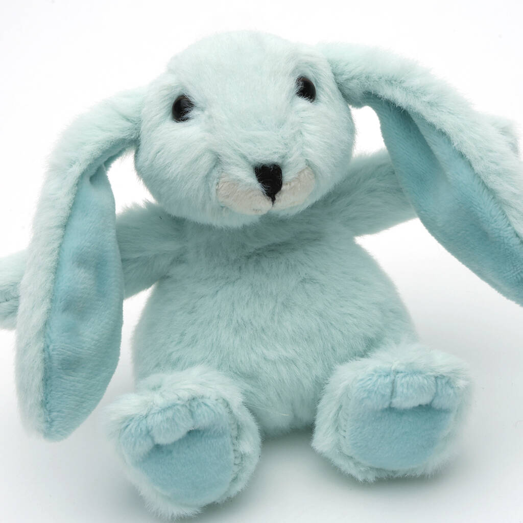 Image of Mini Mint Green Bunny Soft Toy