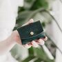 Green Leather Purse, thumbnail 1 of 6