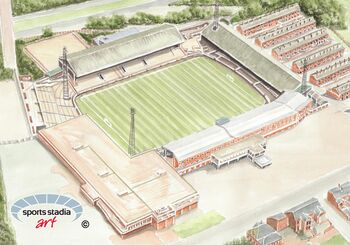 Bolton Wanderers Burnden Park Stadium Canvas, 2 of 6