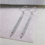 White Topaz Sterling Silver Pod Pendant, thumbnail 2 of 6