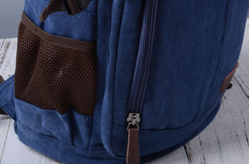 Canvas Backpack Rucksack, 11 of 12