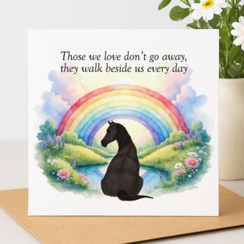 Horse Sympathy Card, 2 of 3
