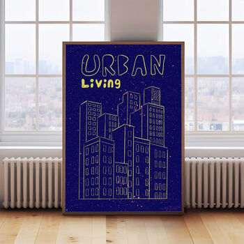 Urban Living Night Print, 2 of 5