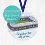 Personalised Leicester City Ornament, thumbnail 1 of 4