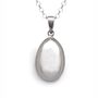 Egg Shaped Pregnancy Necklace For Mum To Be, thumbnail 3 of 5