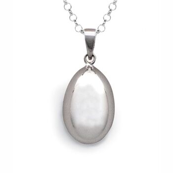 Egg Shaped Pregnancy Necklace For Mum To Be, 3 of 5