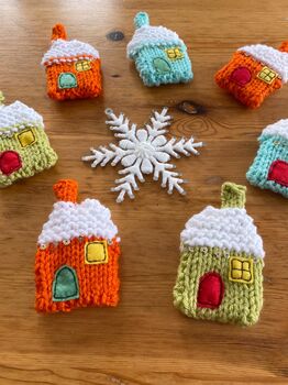 Gingerbread House And Sheep Christmas Knitting Patterns, 3 of 3