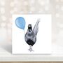 Floating Friends Pheasant Balloon Card, thumbnail 1 of 6
