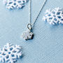 Snowflake Sterling Silver Necklace, thumbnail 1 of 9