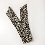 Leopard Print Cotton Wire Headband, thumbnail 4 of 5