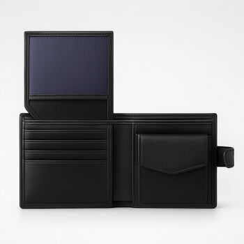 Personalised Men's Rfid Leather Photo Bifold Wallet, 4 of 7