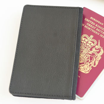 Personalised Handwriting Marble Passport Case, 6 of 6
