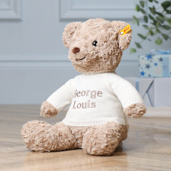 Personalised Steiff Honey Teddy Bear Large Soft Toy, 3 of 11