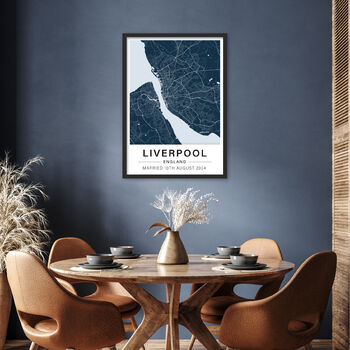 Personalised City Map Prints | Set Of Three, 2 of 9