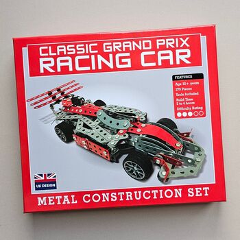 Grand Prix Racing Car Metal Construction Set, 3 of 4