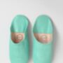 Women's Basic Moroccan Leather Slippers, thumbnail 5 of 12