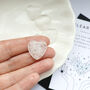 Clear Quartz Polished Heart For Energy And Clarity, thumbnail 1 of 4