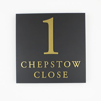Personalised Square House Sign, 8 of 11