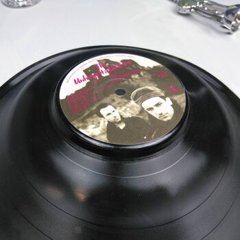 Vinyl Record Bowl Featuring U2, 6 of 11