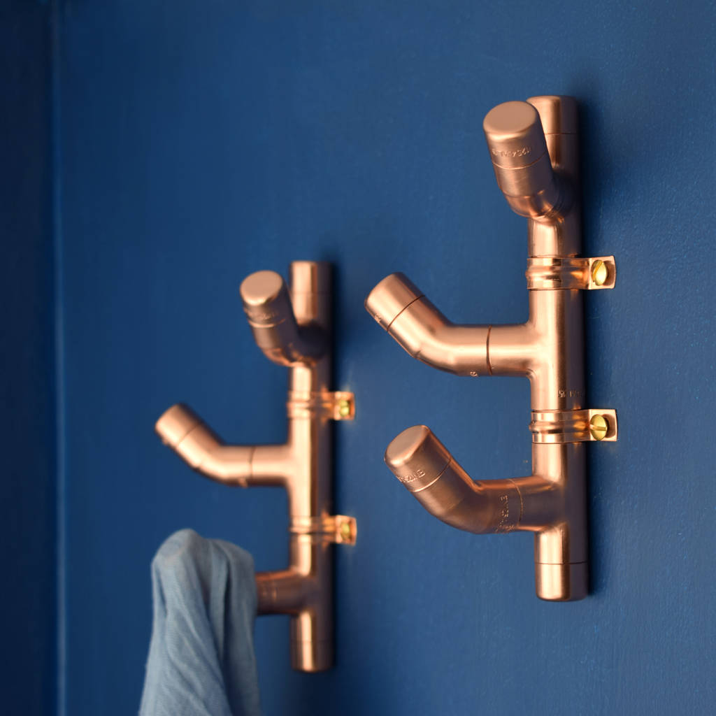 Copper Coat Hook Cacti Style, 1 of 3