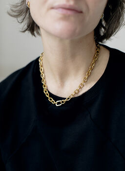 Airam Chain Necklace Silver, Tarnish Free Jewellery, 2 of 3